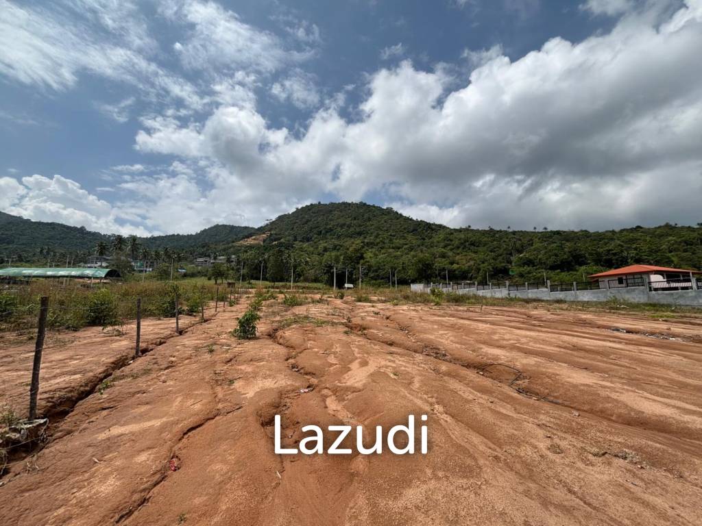 Land for Sale in Green Area – Bantai, Koh Samui | 400 m² Plots | Concrete Road Access