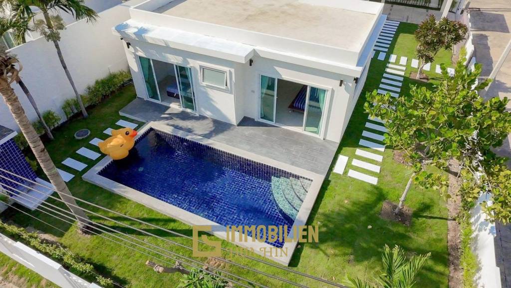 วิลล่าหัวหิน 180 ตร.ม. สระว่ายน้ำส่วนตัว ใกล้วิวภูเขา