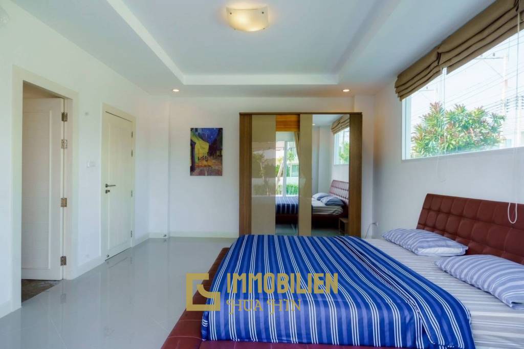 วิลล่าหัวหิน 180 ตร.ม. สระว่ายน้ำส่วนตัว ใกล้วิวภูเขา