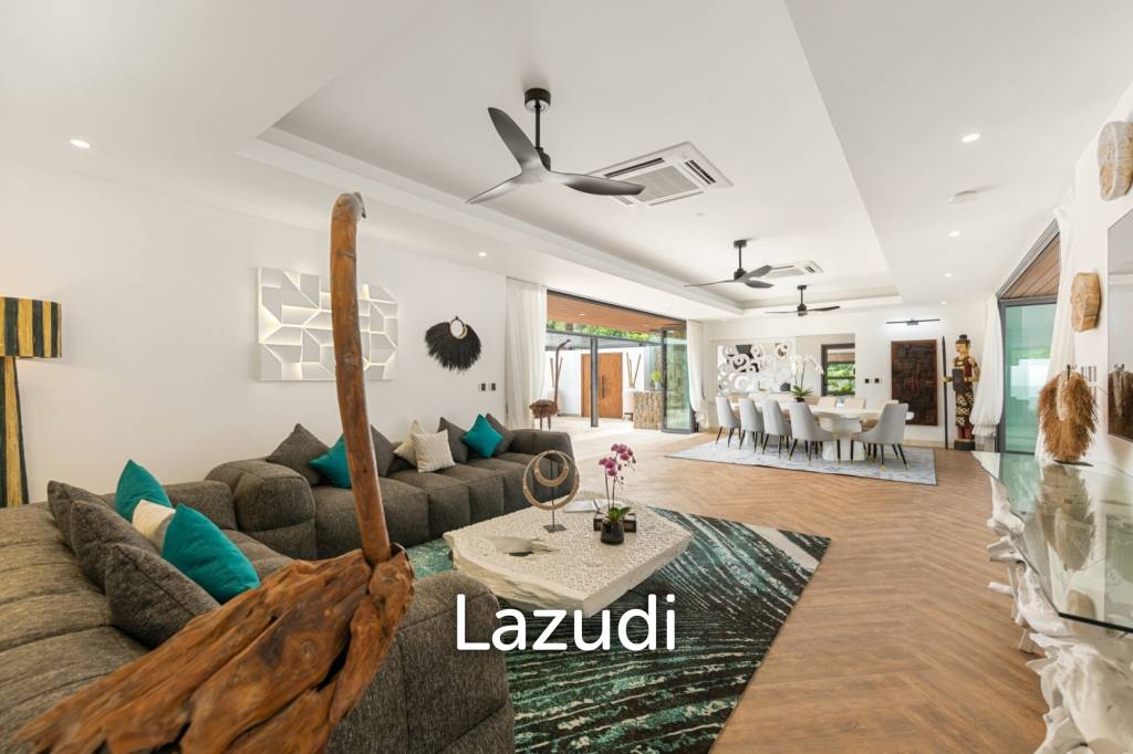 Luxury 5-Bedroom Estate in Mae Nam – 2,500 sqm Tropical Garden