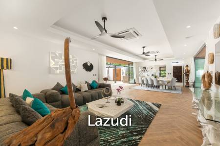 Luxury 5-Bedroom Estate in Mae Nam – 2,500 sqm Tropical Garden