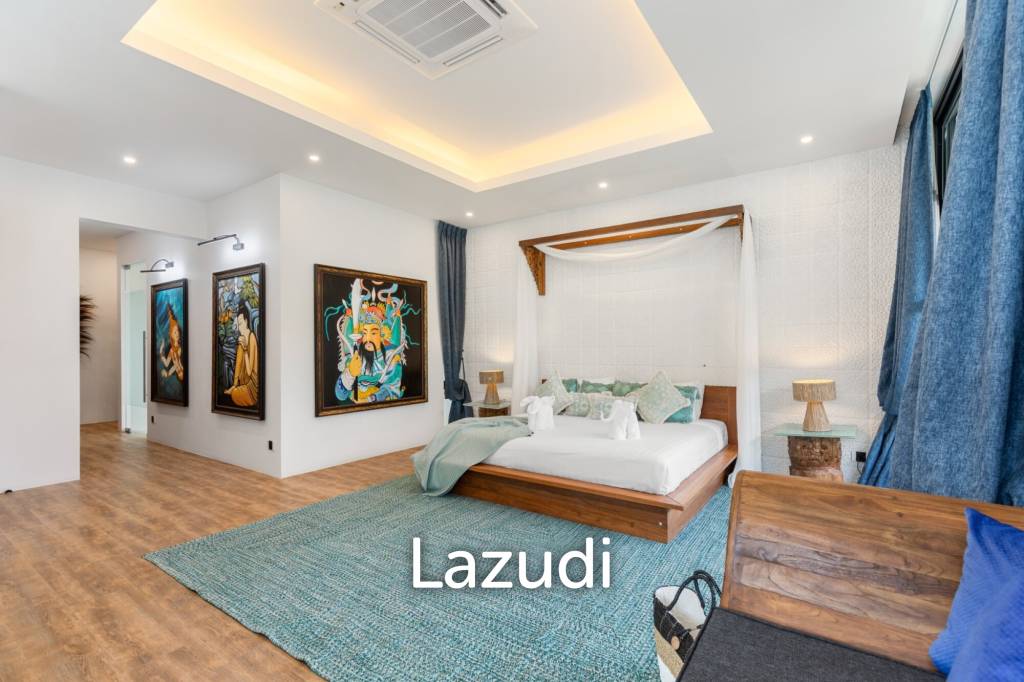 Luxury 5-Bedroom Estate in Mae Nam – 2,500 sqm Tropical Garden