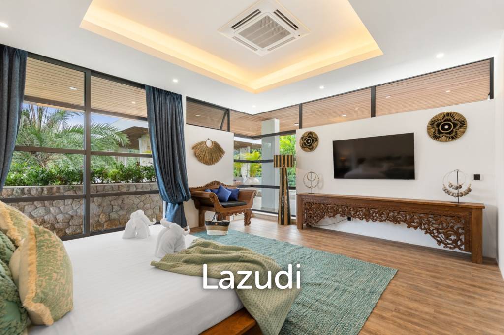 Luxury 5-Bedroom Estate in Mae Nam – 2,500 sqm Tropical Garden