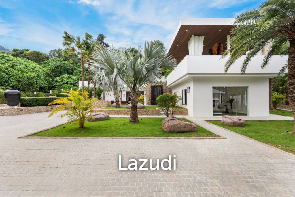 Luxury 5-Bedroom Estate in Mae Nam – 2,500 sqm Tropical Garden