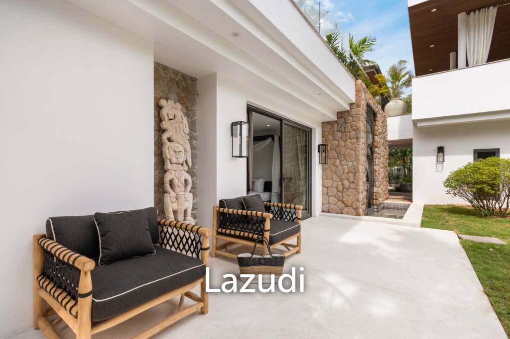 Luxury 5-Bedroom Estate in Mae Nam – 2,500 sqm Tropical Garden