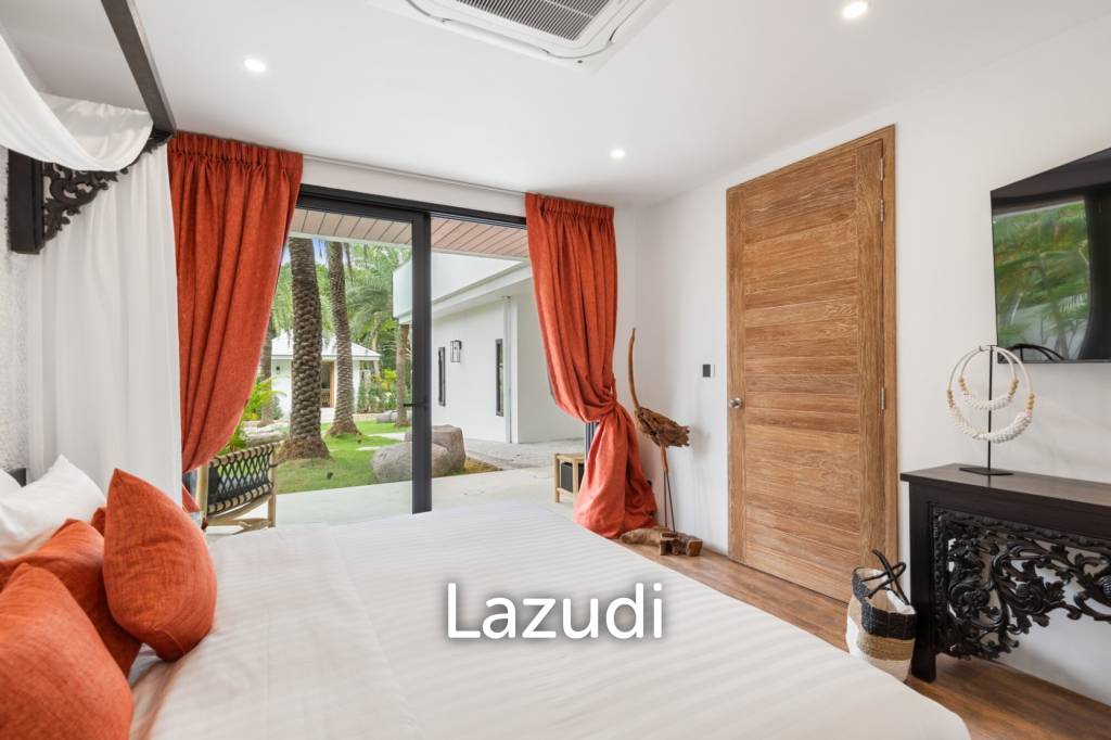 Luxury 5-Bedroom Estate in Mae Nam – 2,500 sqm Tropical Garden