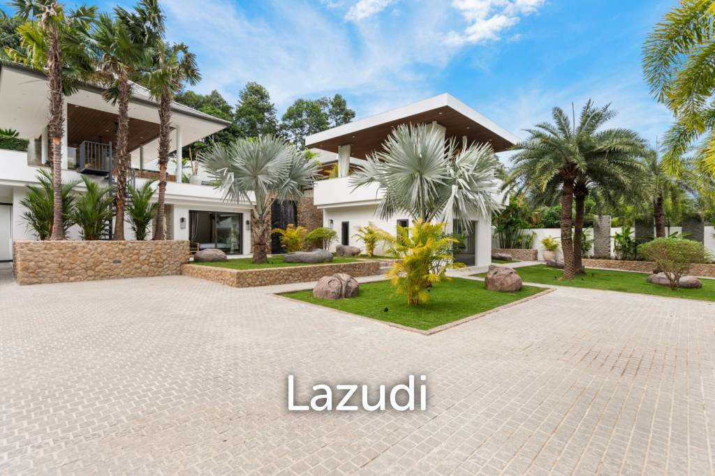 Luxury 5-Bedroom Estate in Mae Nam – 2,500 sqm Tropical Garden