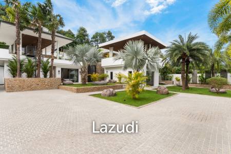 Luxury 5-Bedroom Estate in Mae Nam – 2,500 sqm Tropical Garden