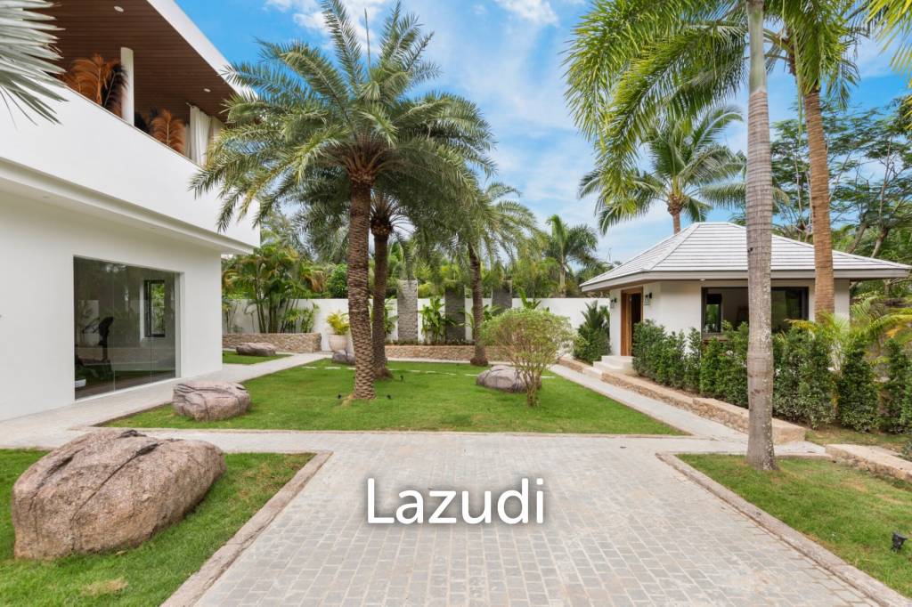 Luxury 5-Bedroom Estate in Mae Nam – 2,500 sqm Tropical Garden