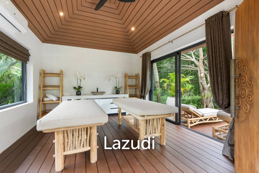 Luxury 5-Bedroom Estate in Mae Nam – 2,500 sqm Tropical Garden