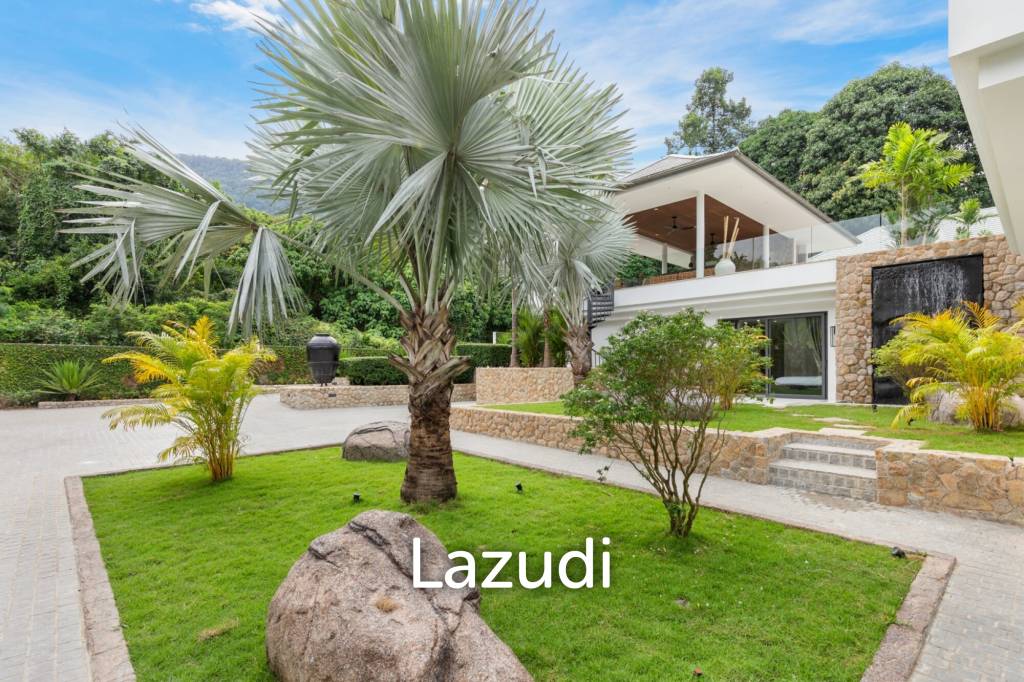 Luxury 5-Bedroom Estate in Mae Nam – 2,500 sqm Tropical Garden