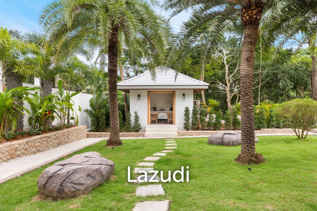 Luxury 5-Bedroom Estate in Mae Nam – 2,500 sqm Tropical Garden