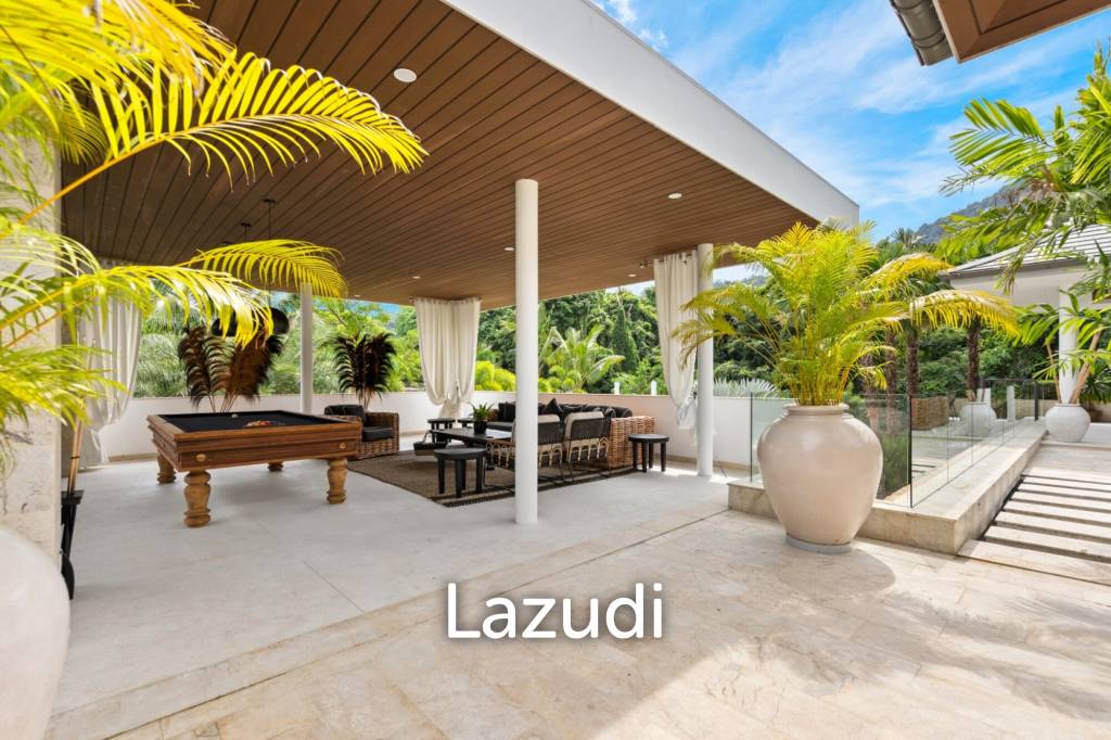 Luxury 5-Bedroom Estate in Mae Nam – 2,500 sqm Tropical Garden