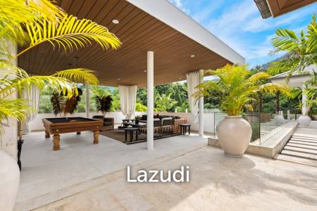 Luxury 5-Bedroom Estate in Mae Nam – 2,500 sqm Tropical Garden