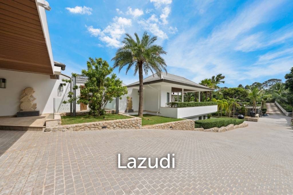 Luxury 5-Bedroom Estate in Mae Nam – 2,500 sqm Tropical Garden