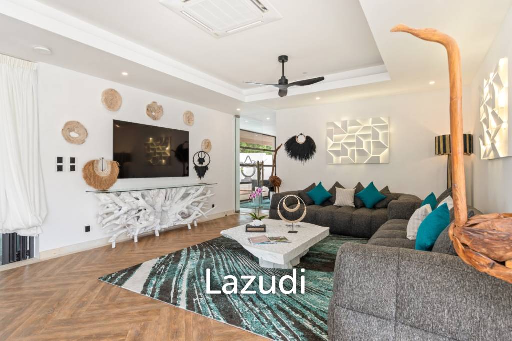 Luxury 5-Bedroom Estate in Mae Nam – 2,500 sqm Tropical Garden