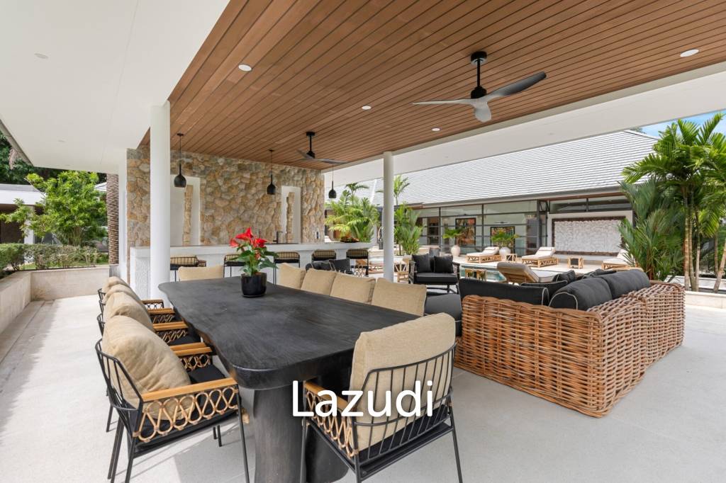 Luxury 5-Bedroom Estate in Mae Nam – 2,500 sqm Tropical Garden