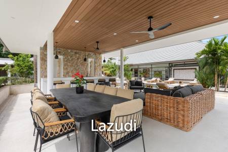 Luxury 5-Bedroom Estate in Mae Nam – 2,500 sqm Tropical Garden