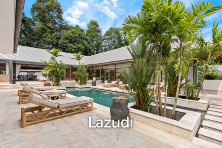 Luxury 5-Bedroom Estate in Mae Nam – 2,500 sqm Tropical Garden