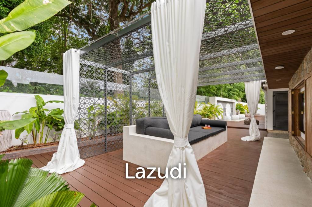 Luxury 5-Bedroom Estate in Mae Nam – 2,500 sqm Tropical Garden