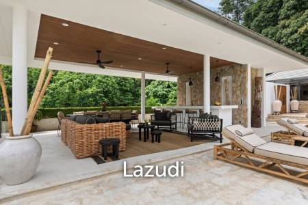 Luxury 5-Bedroom Estate in Mae Nam – 2,500 sqm Tropical Garden