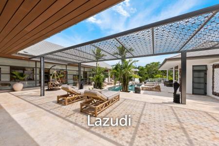 Luxury 5-Bedroom Estate in Mae Nam – 2,500 sqm Tropical Garden