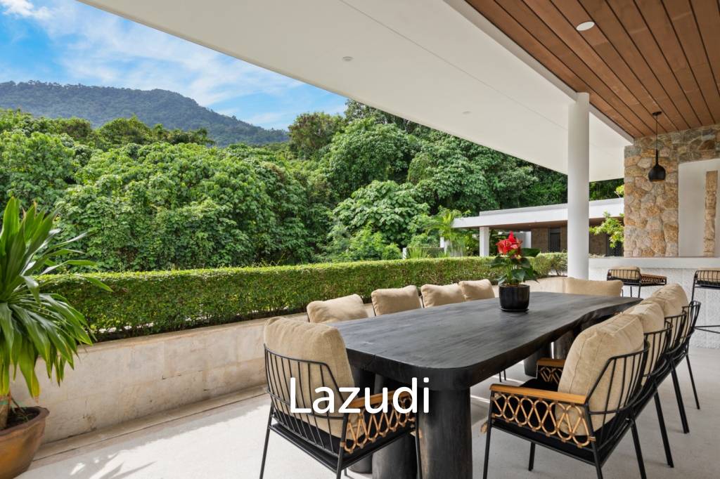 Luxury 5-Bedroom Estate in Mae Nam – 2,500 sqm Tropical Garden