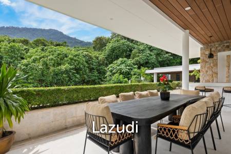 Luxury 5-Bedroom Estate in Mae Nam – 2,500 sqm Tropical Garden