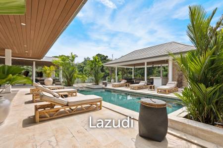 Luxury 5-Bedroom Estate in Mae Nam – 2,500 sqm Tropical Garden