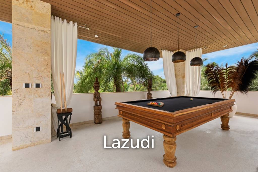 Luxury 5-Bedroom Estate in Mae Nam – 2,500 sqm Tropical Garden