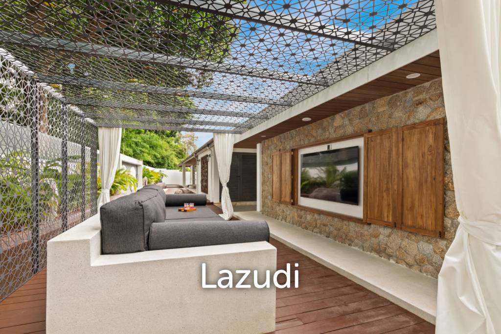 Luxury 5-Bedroom Estate in Mae Nam – 2,500 sqm Tropical Garden