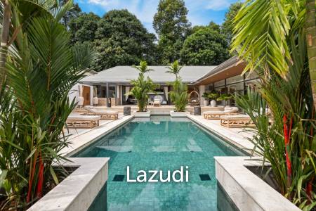 Luxury 5-Bedroom Estate in Mae Nam – 2,500 sqm Tropical Garden