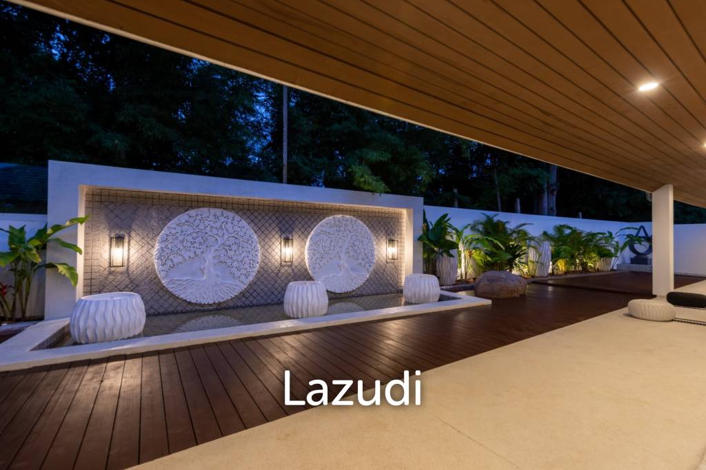 Luxury 5-Bedroom Estate in Mae Nam – 2,500 sqm Tropical Garden