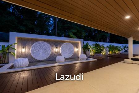 Luxury 5-Bedroom Estate in Mae Nam – 2,500 sqm Tropical Garden