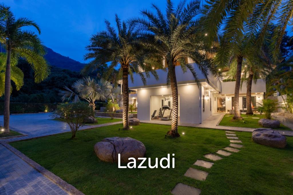 Luxury 5-Bedroom Estate in Mae Nam – 2,500 sqm Tropical Garden