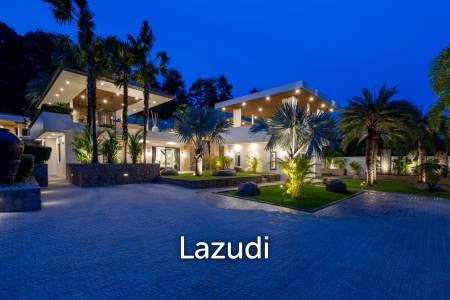 Luxury 5-Bedroom Estate in Mae Nam – 2,500 sqm Tropical Garden