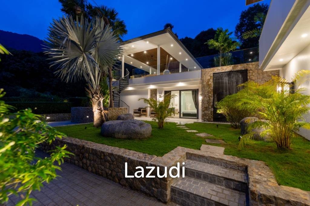 Luxury 5-Bedroom Estate in Mae Nam – 2,500 sqm Tropical Garden