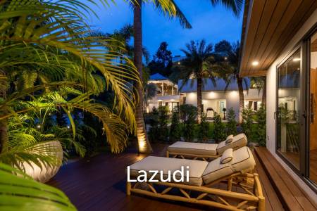 Luxury 5-Bedroom Estate in Mae Nam – 2,500 sqm Tropical Garden