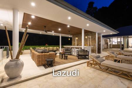 Luxury 5-Bedroom Estate in Mae Nam – 2,500 sqm Tropical Garden