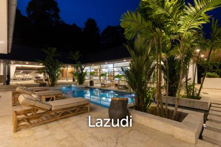 Luxury 5-Bedroom Estate in Mae Nam – 2,500 sqm Tropical Garden
