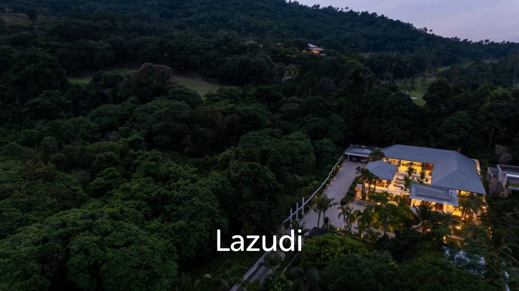 Luxury 5-Bedroom Estate in Mae Nam – 2,500 sqm Tropical Garden