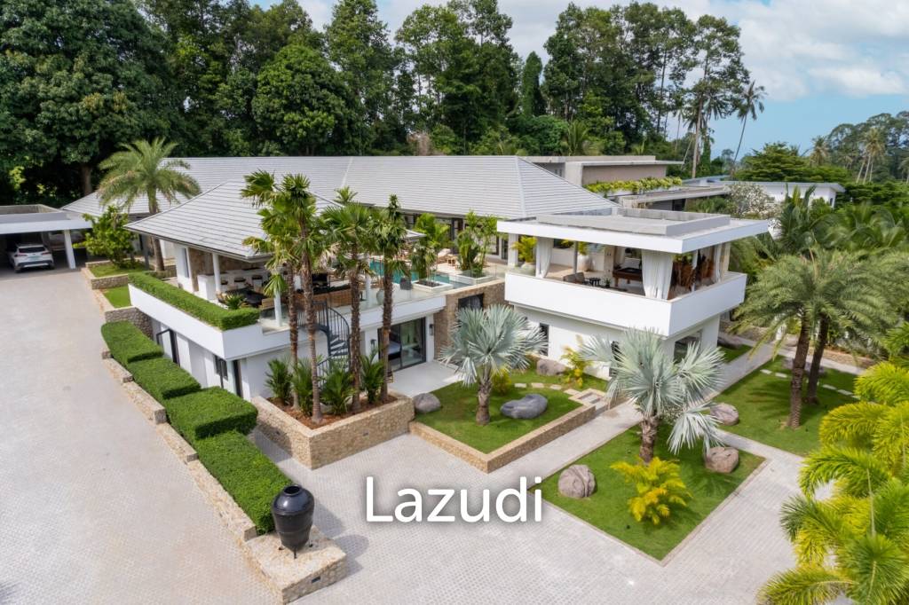 Luxury 5-Bedroom Estate in Mae Nam – 2,500 sqm Tropical Garden