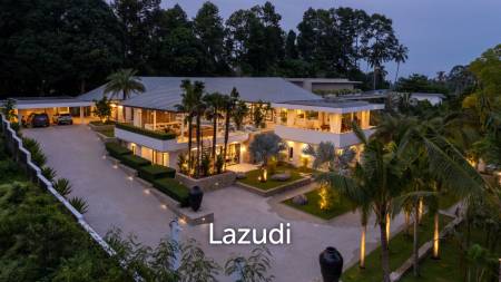 Luxury 5-Bedroom Estate in Mae Nam – 2,500 sqm Tropical Garden