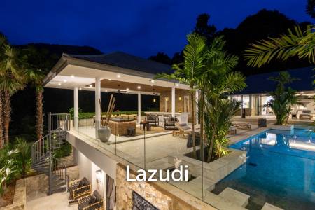 Luxury 5-Bedroom Estate in Mae Nam – 2,500 sqm Tropical Garden