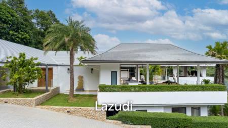 Luxury 5-Bedroom Estate in Mae Nam – 2,500 sqm Tropical Garden