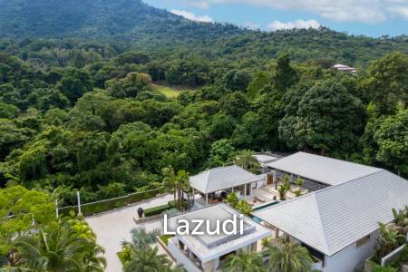 Luxury 5-Bedroom Estate in Mae Nam – 2,500 sqm Tropical Garden