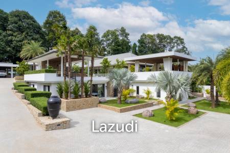 Luxury 5-Bedroom Estate in Mae Nam – 2,500 sqm Tropical Garden