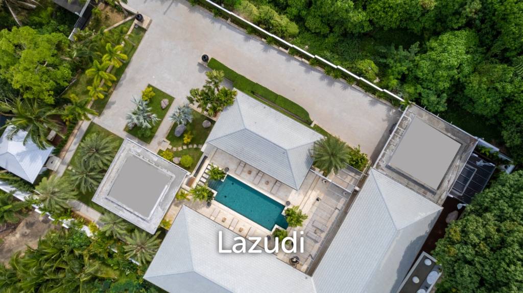 Luxury 5-Bedroom Estate in Mae Nam – 2,500 sqm Tropical Garden