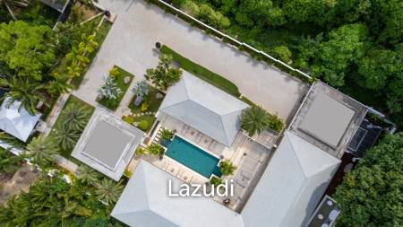 Luxury 5-Bedroom Estate in Mae Nam – 2,500 sqm Tropical Garden
