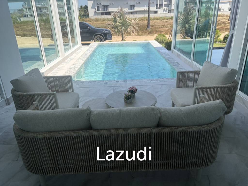 150 sqm modern pool villa in Cha Am Phetchaburi